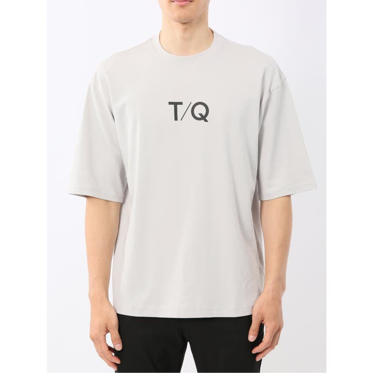 綿100% ロゴプリント クルーネック半袖Tシャツ | TAKA-Q MEN | 詳細画像7 