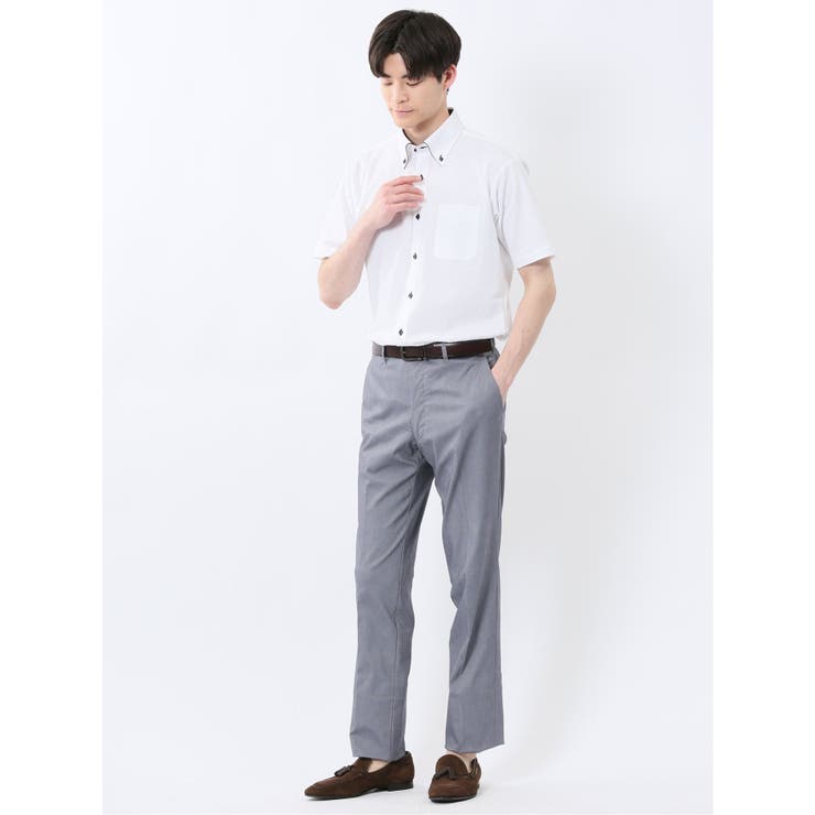 Biz アルティマ ボタンダウン半袖 ビズシャツ | TAKA-Q MEN | 詳細画像6 