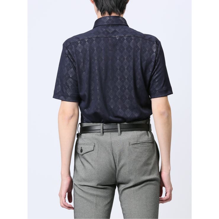 Biz クールパス ショートワイドカラー半袖 ビズシャツ | TAKA-Q MEN | 詳細画像7 