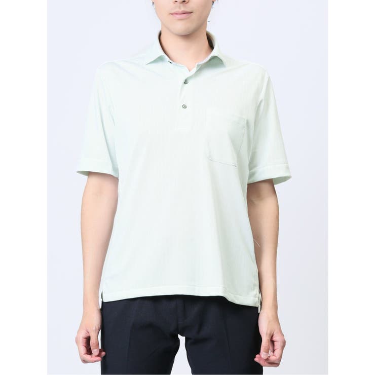 Biz クールパス カッタウェイ半袖 ビズポロ | TAKA-Q MEN | 詳細画像7 