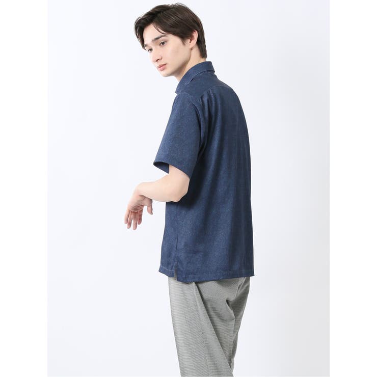 Biz クールパス ワイドカラー半袖 ビズポロ | TAKA-Q MEN | 詳細画像2 