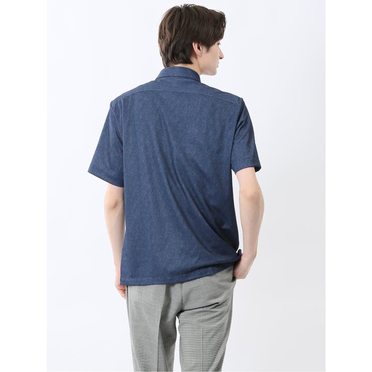 Biz クールパス ワイドカラー半袖 ビズポロ | TAKA-Q MEN | 詳細画像3 