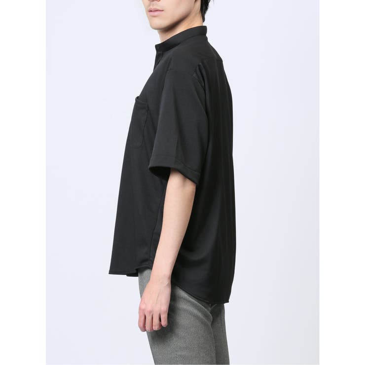 Biz クールパス バンドカラー半袖 ビズポロ | TAKA-Q MEN | 詳細画像16 