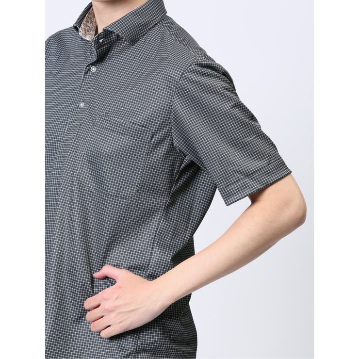 Biz クールパス カッタウェイ半袖 ビズポロ | TAKA-Q MEN | 詳細画像13 