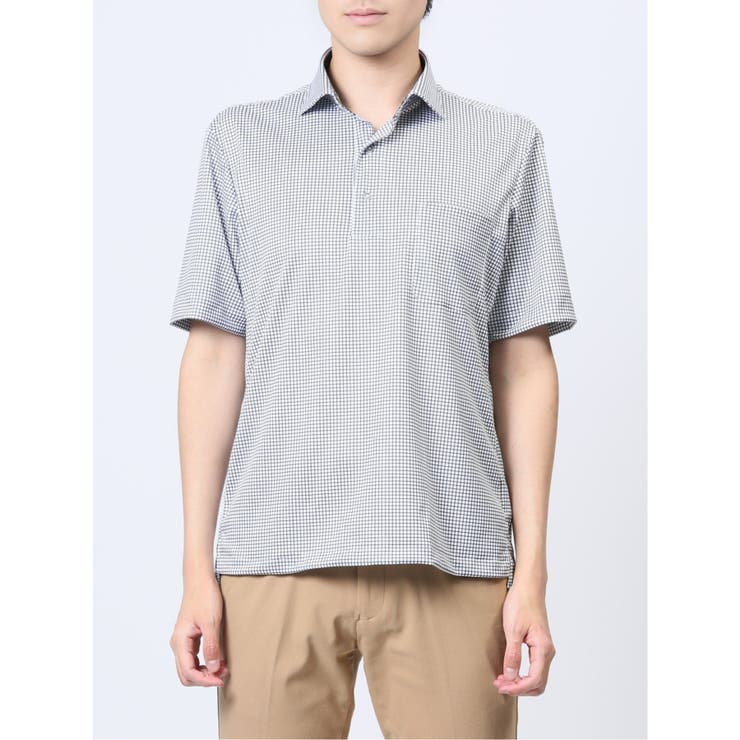 Biz クールパス カッタウェイ半袖 ビズポロ | TAKA-Q MEN | 詳細画像18 