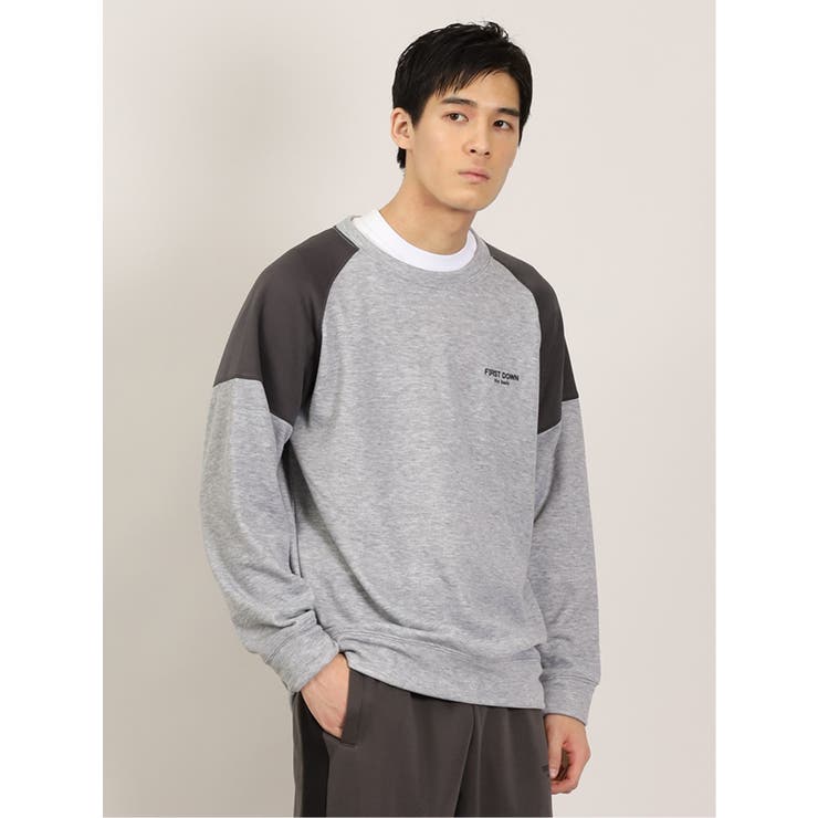 03ライトグレー | 【WEB限定】ファーストダウン FIRST DOWN | TAKA-Q MEN