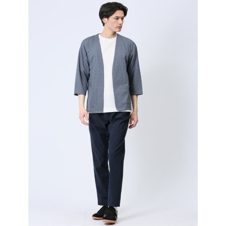7分袖カーディガン&半袖Tシャツ アンサンブル | TAKA-Q MEN | 詳細画像47 