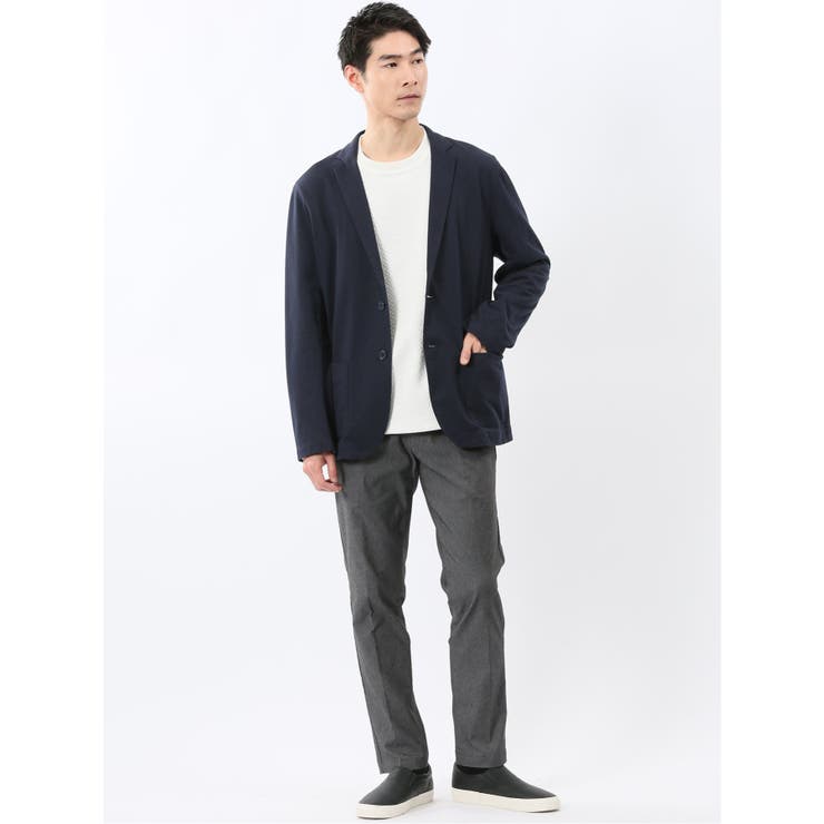ストレッチ カットジャガード 2ボタン ジャケット | TAKA-Q MEN | 詳細画像14 