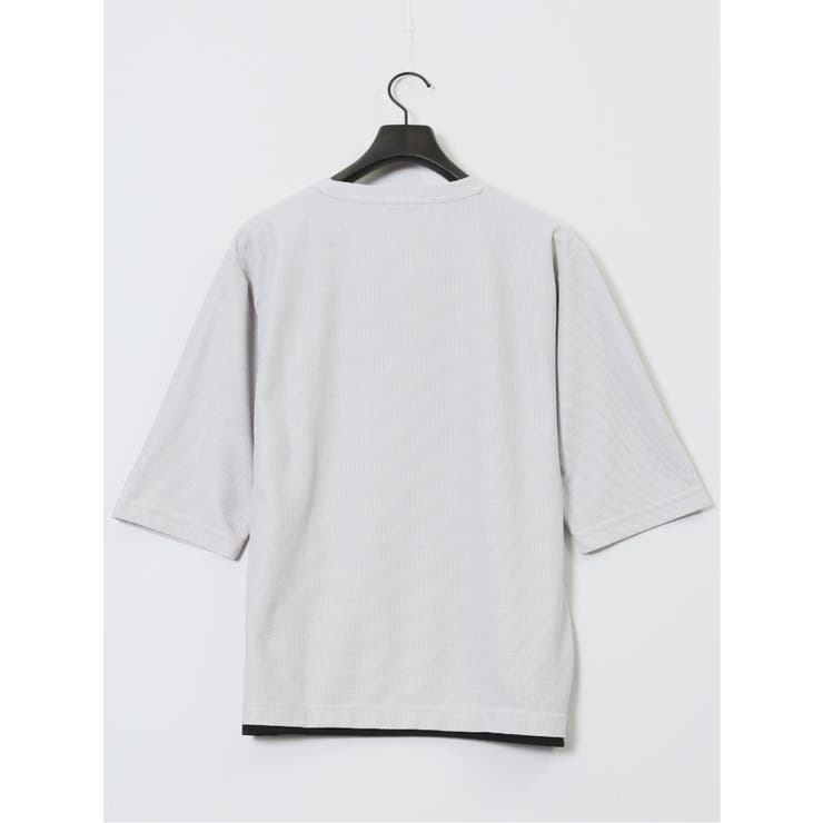 ノータベネ/NOTABENE ワッフル クルーネック半袖Tシャツ | TAKA-Q MEN | 詳細画像12 