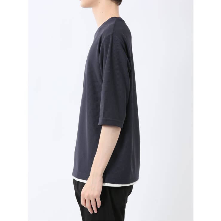 ノータベネ/NOTABENE ワッフル クルーネック半袖Tシャツ | TAKA-Q MEN | 詳細画像19 