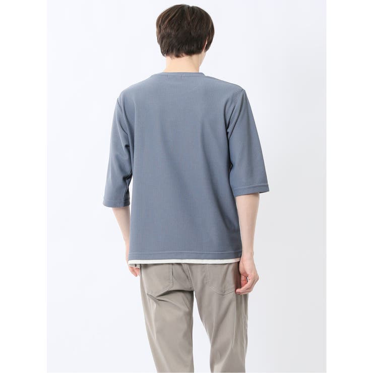 ノータベネ/NOTABENE ワッフル クルーネック半袖Tシャツ | TAKA-Q MEN | 詳細画像27 