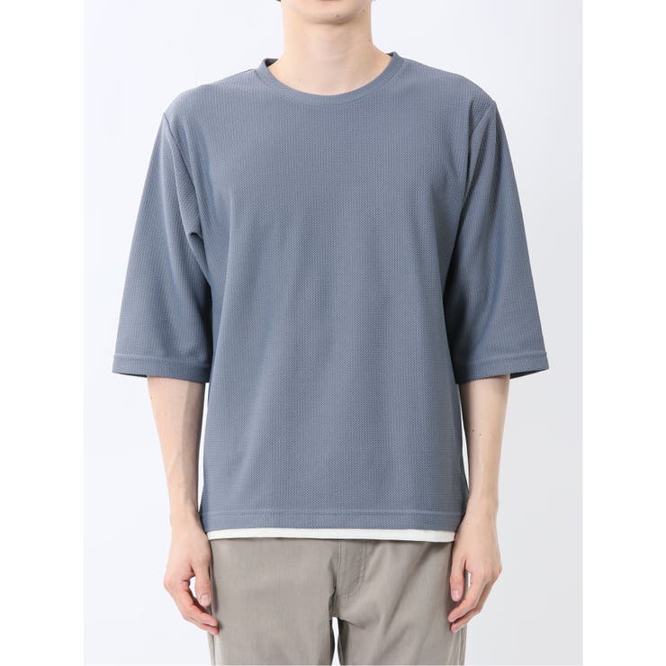 ノータベネ/NOTABENE ワッフル クルーネック半袖Tシャツ | TAKA-Q MEN | 詳細画像30 