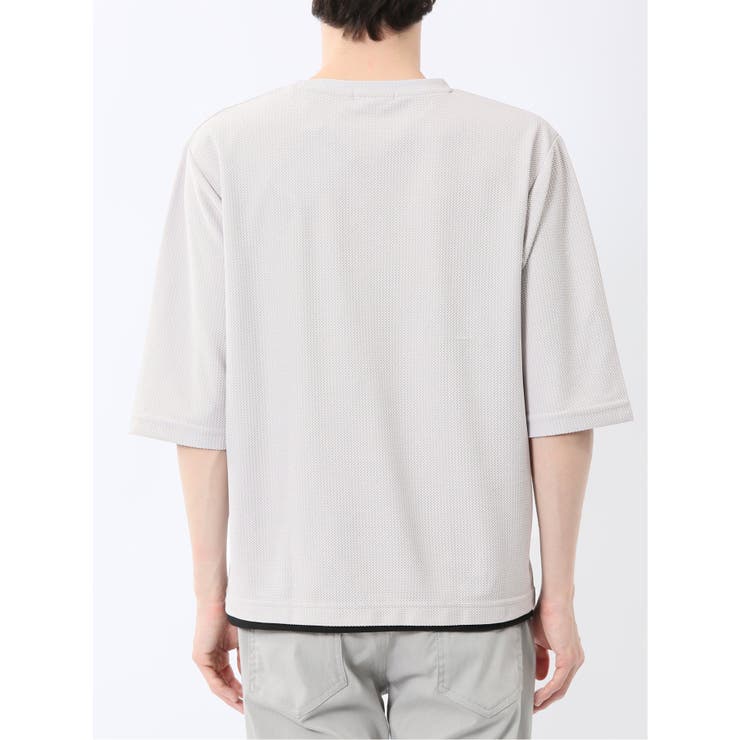 ノータベネ/NOTABENE ワッフル クルーネック半袖Tシャツ | TAKA-Q MEN | 詳細画像8 