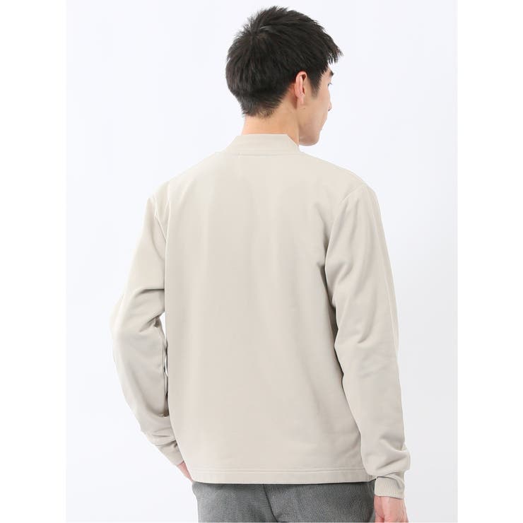 KAITEKI+ ストレッチ ミニ裏毛 リブブルゾン | TAKA-Q MEN | 詳細画像17 