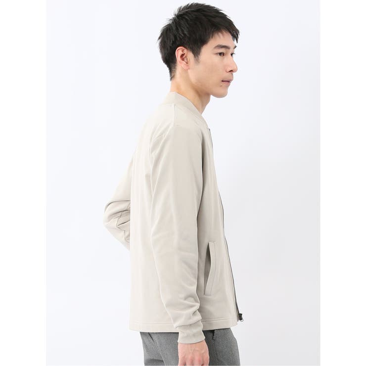 KAITEKI+ ストレッチ ミニ裏毛 リブブルゾン | TAKA-Q MEN | 詳細画像18 