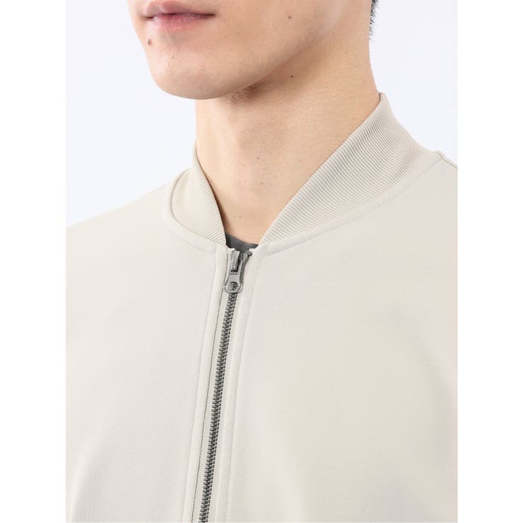 KAITEKI+ ストレッチ ミニ裏毛 リブブルゾン | TAKA-Q MEN | 詳細画像23 