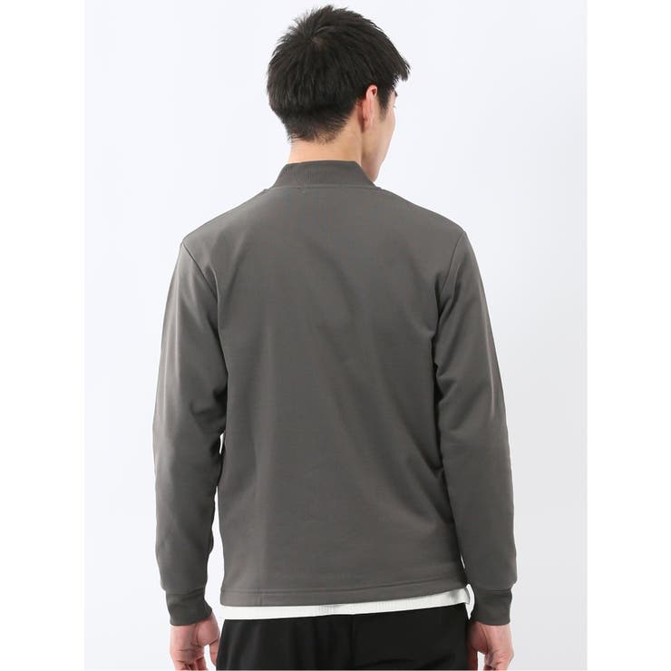 KAITEKI+ ストレッチ ミニ裏毛 リブブルゾン | TAKA-Q MEN | 詳細画像3 