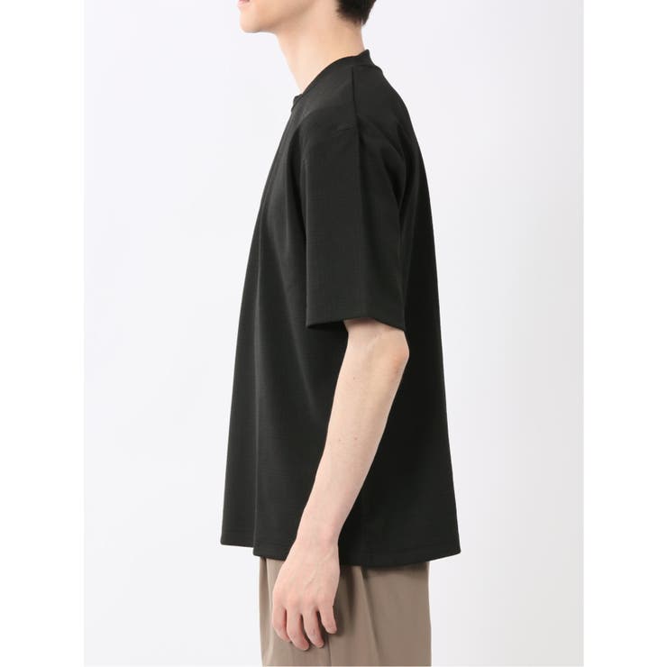 ノータベネ/NOTABENE ジャガードチェック クルーネック半袖Tシャツ | TAKA-Q MEN | 詳細画像16 