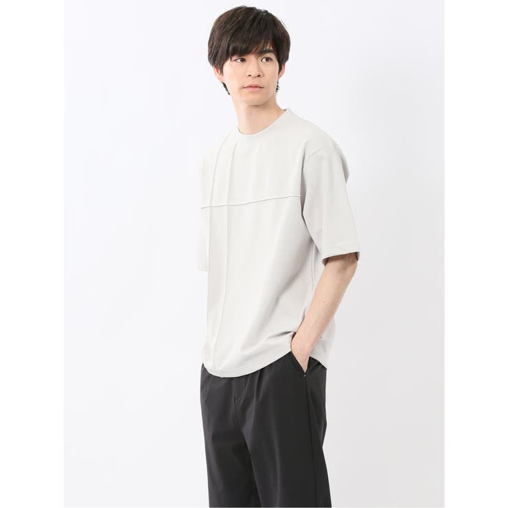 カウラ/kaule ポンチピンタック クルーネック半袖Tシャツ | TAKA-Q MEN | 詳細画像14 