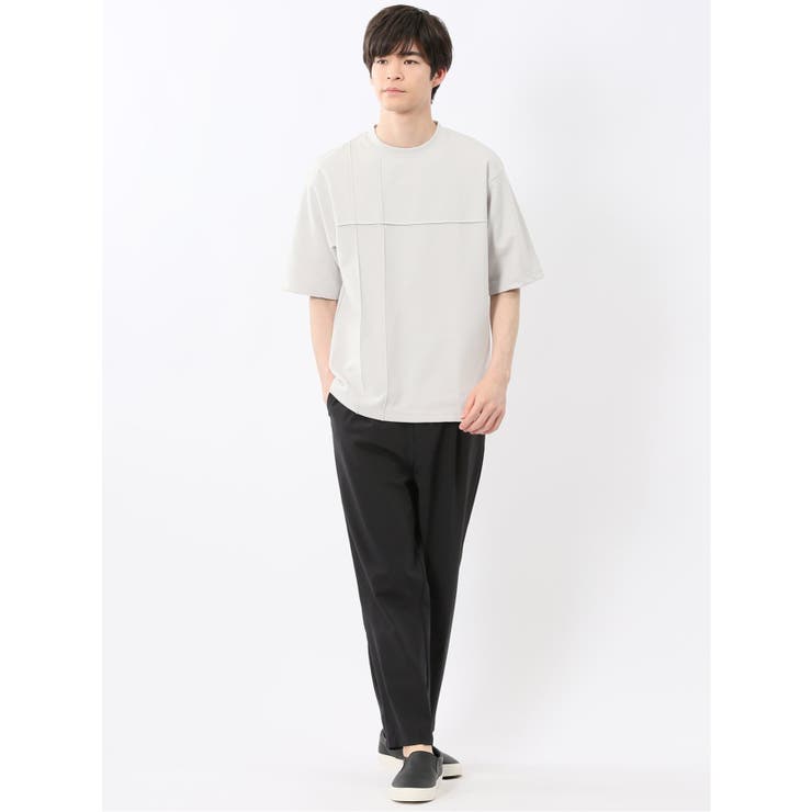 カウラ/kaule ポンチピンタック クルーネック半袖Tシャツ | TAKA-Q MEN | 詳細画像17 