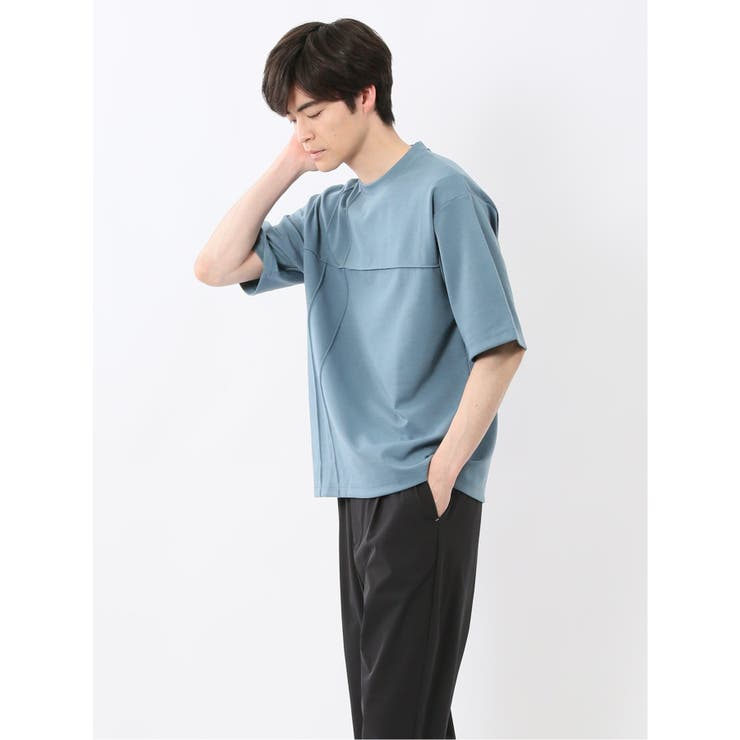 カウラ/kaule ポンチピンタック クルーネック半袖Tシャツ | TAKA-Q MEN | 詳細画像35 