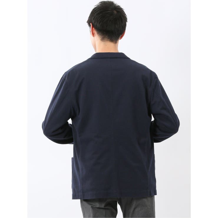 ストレッチ カットジャガード 2ボタン ジャケット | TAKA-Q MEN | 詳細画像12 