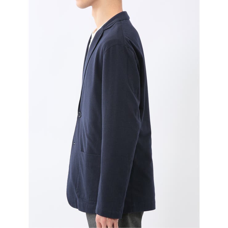 ストレッチ カットジャガード 2ボタン ジャケット | TAKA-Q MEN | 詳細画像16 