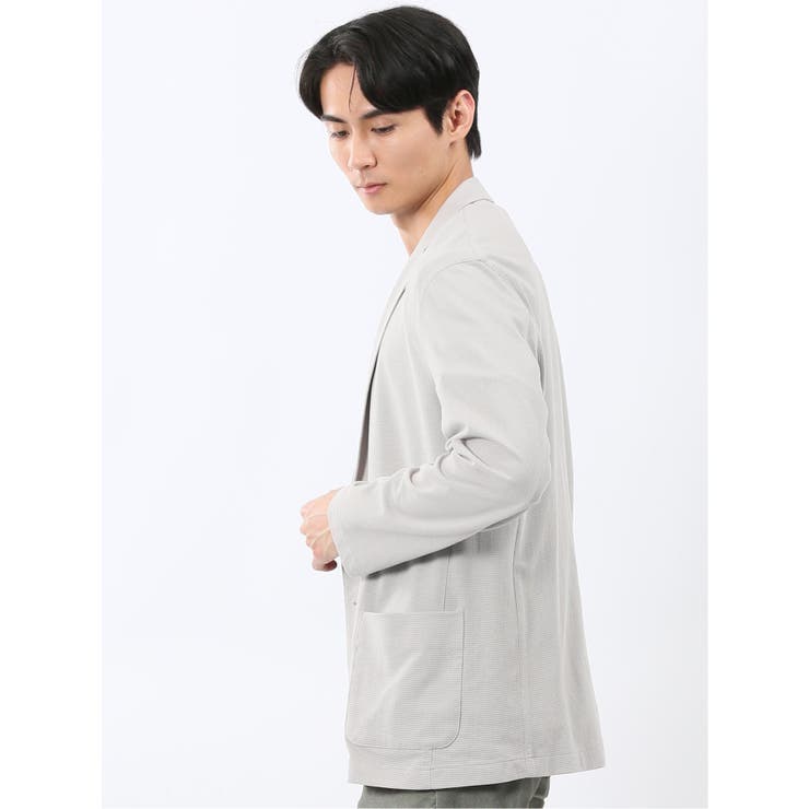 ストレッチ カットジャガード 2ボタン ジャケット | TAKA-Q MEN | 詳細画像2 