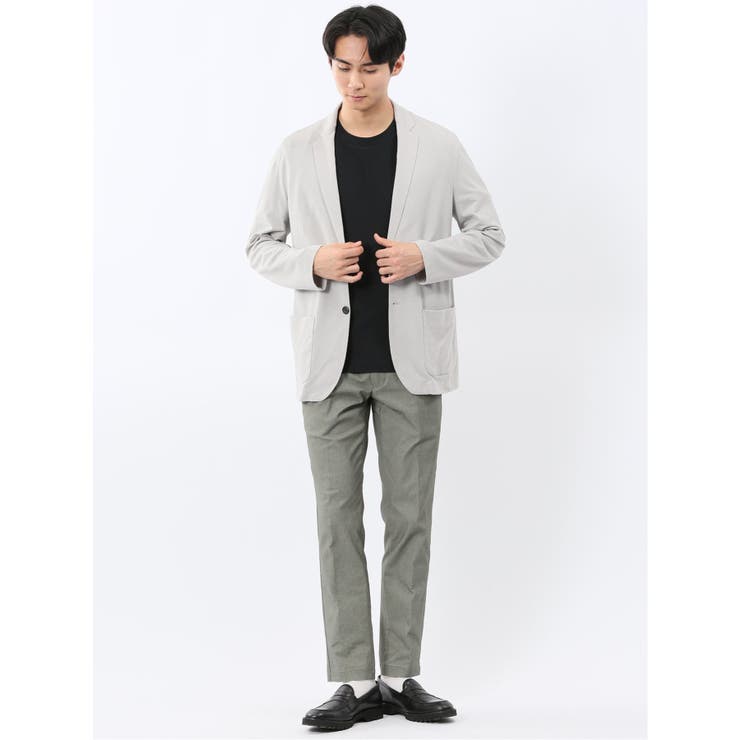 ストレッチ カットジャガード 2ボタン ジャケット | TAKA-Q MEN | 詳細画像5 