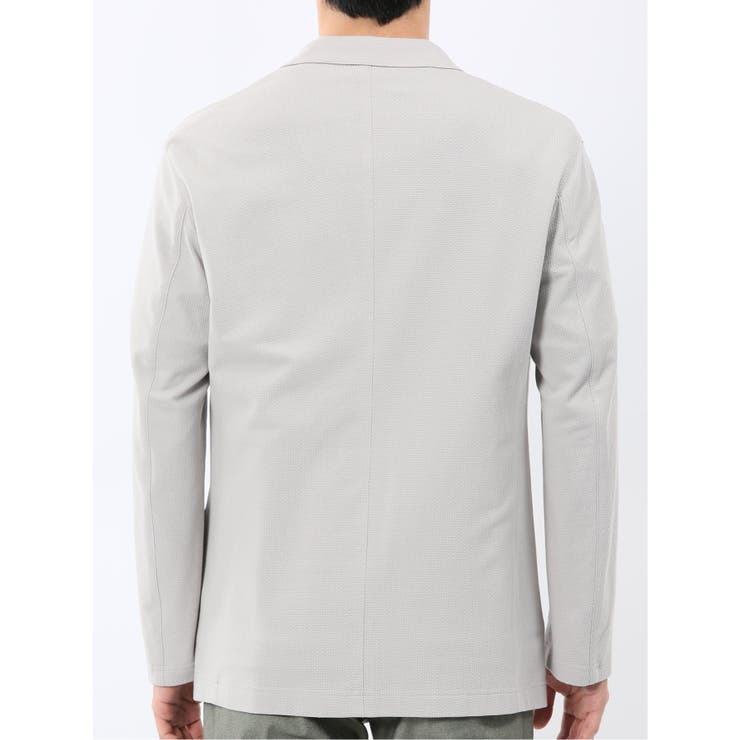 ストレッチ カットジャガード 2ボタン ジャケット | TAKA-Q MEN | 詳細画像8 