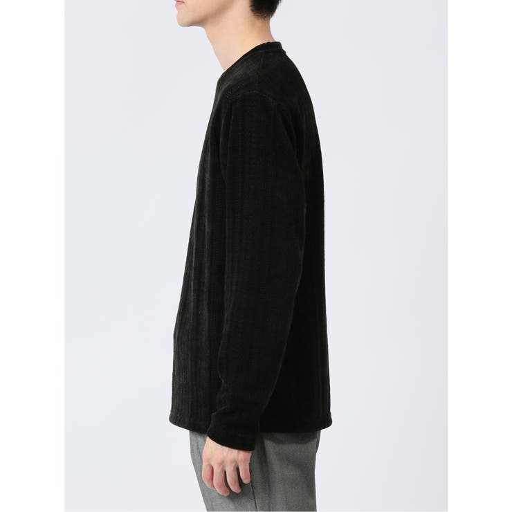 ジャガードモール クルーネック長袖Tシャツ | TAKA-Q MEN | 詳細画像19 