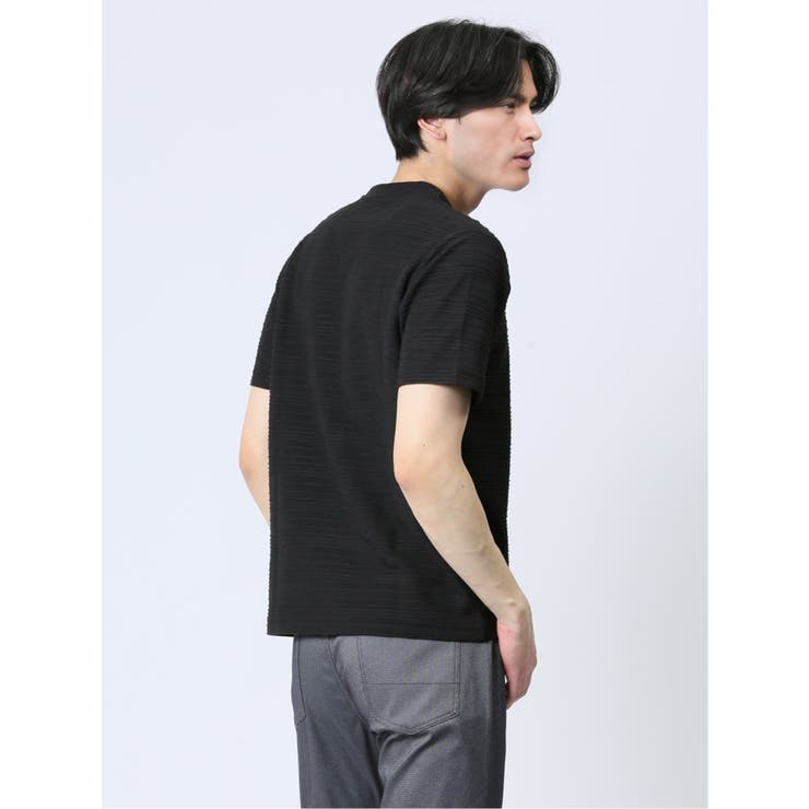 タックボーダー Vネック半袖Ｔシャツ | TAKA-Q MEN | 詳細画像4 