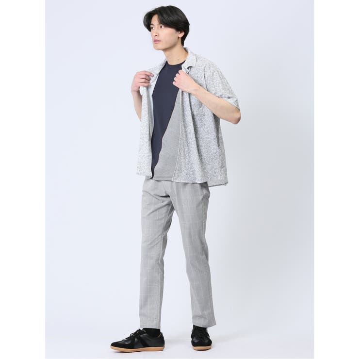 エステルプリント 半袖シャツアウター | TAKA-Q MEN | 詳細画像10 