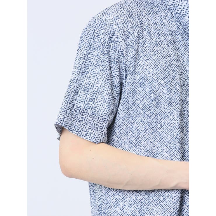 エステルプリント 半袖シャツアウター | TAKA-Q MEN | 詳細画像19 