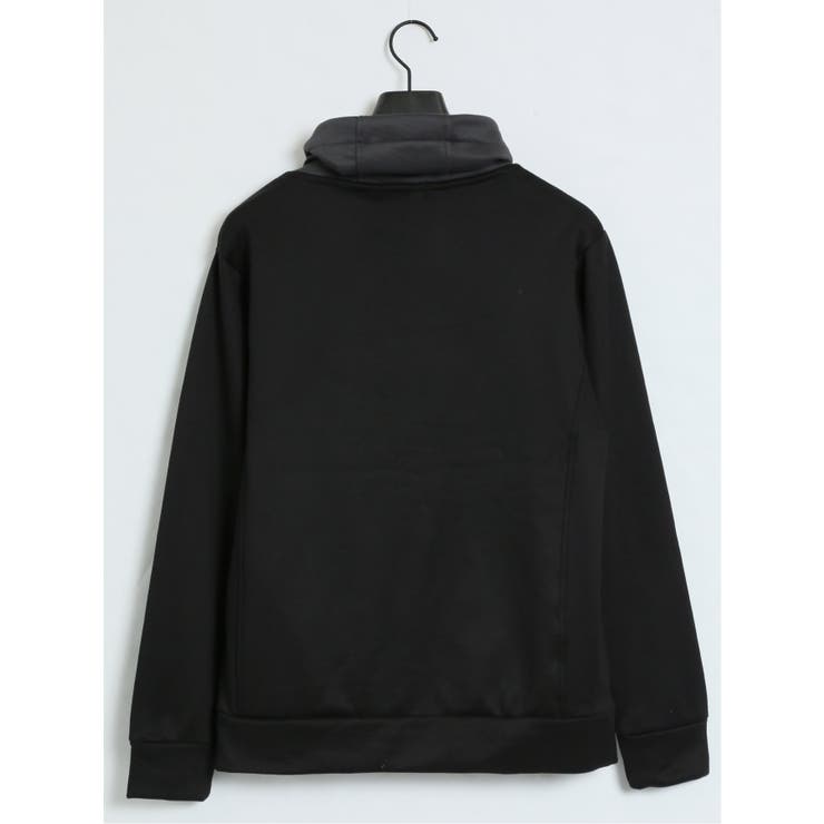 配色切替 裏シャギー クロスネック長袖プルオーバー | TAKA-Q MEN | 詳細画像24 