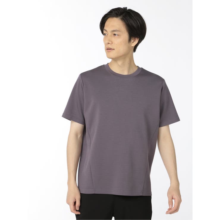 06グレー | ストレッチスムス シフクのＴシャツ | TAKA-Q MEN