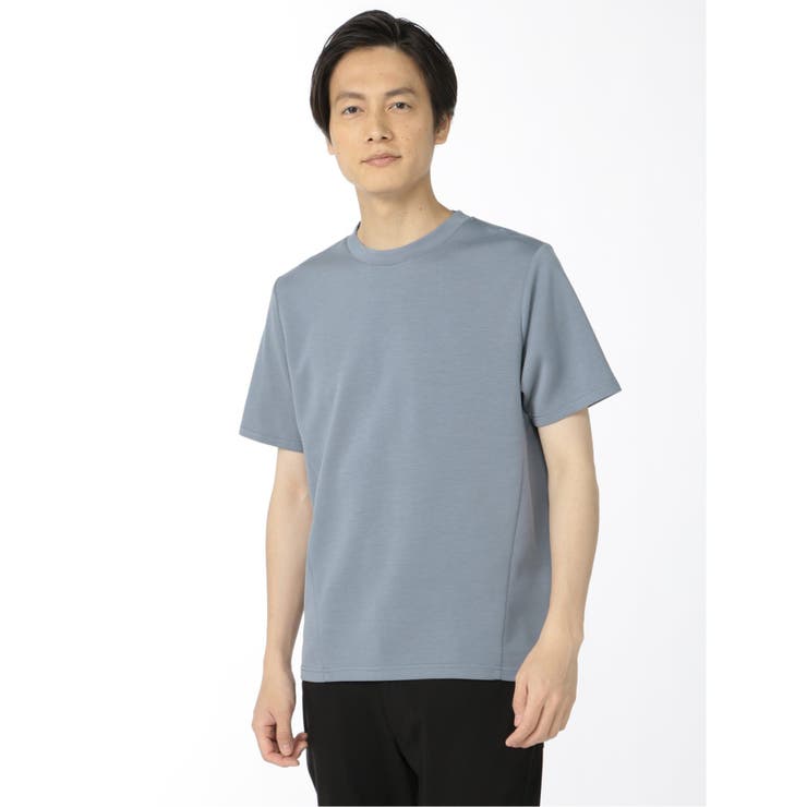 72スカイブルー | ストレッチスムス シフクのＴシャツ | TAKA-Q MEN