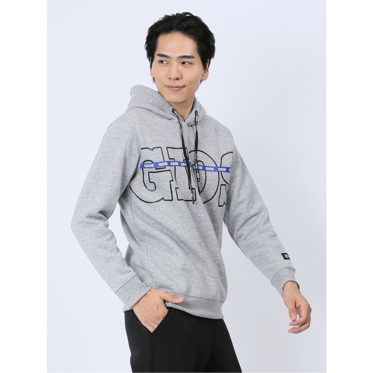 【WEB限定】ジオス/GIOS 裏起毛ロゴ フーディー | TAKA-Q MEN | 詳細画像4 