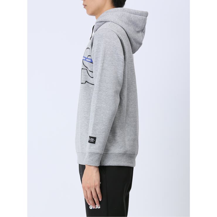 【WEB限定】ジオス/GIOS 裏起毛ロゴ フーディー | TAKA-Q MEN | 詳細画像6 