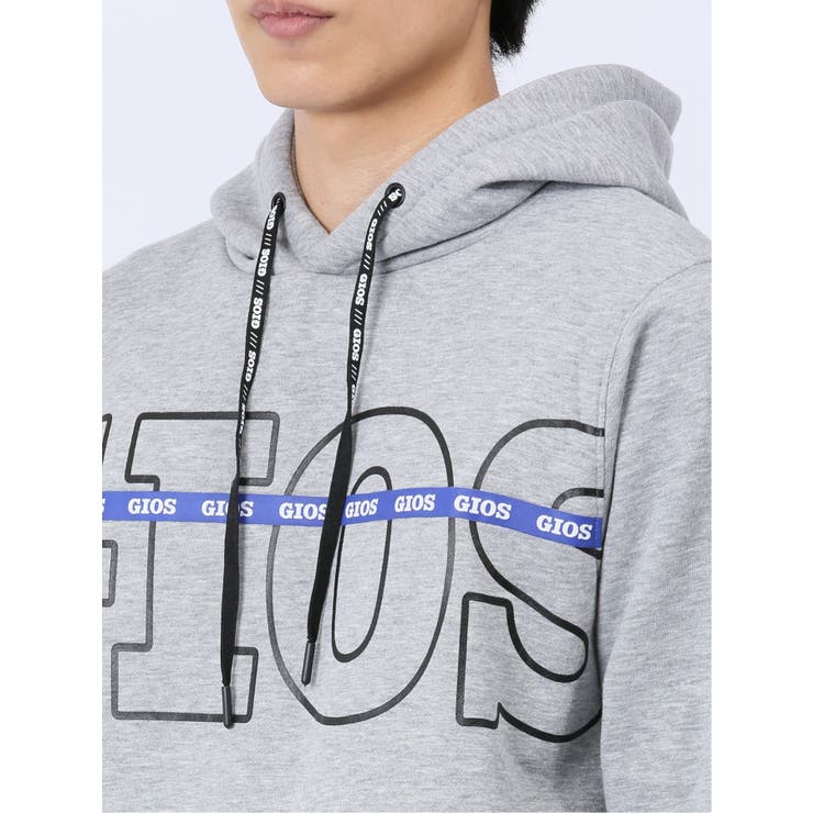 【WEB限定】ジオス/GIOS 裏起毛ロゴ フーディー | TAKA-Q MEN | 詳細画像8 