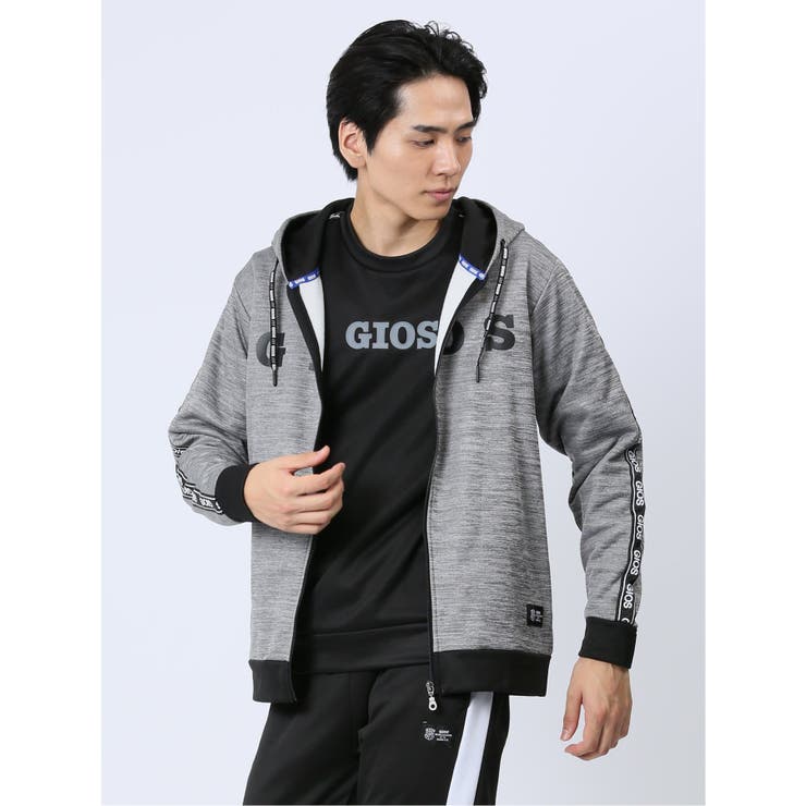 【WEB限定】ジオス/GIOS カチオン裏起毛 フルジップパーカー | TAKA-Q MEN | 詳細画像1 