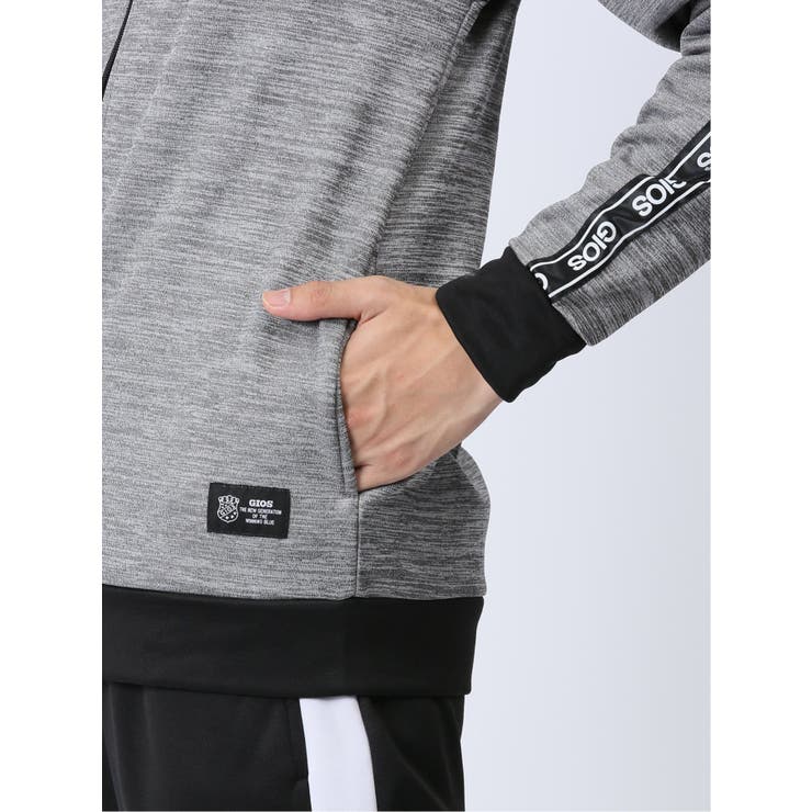 【WEB限定】ジオス/GIOS カチオン裏起毛 フルジップパーカー | TAKA-Q MEN | 詳細画像9 
