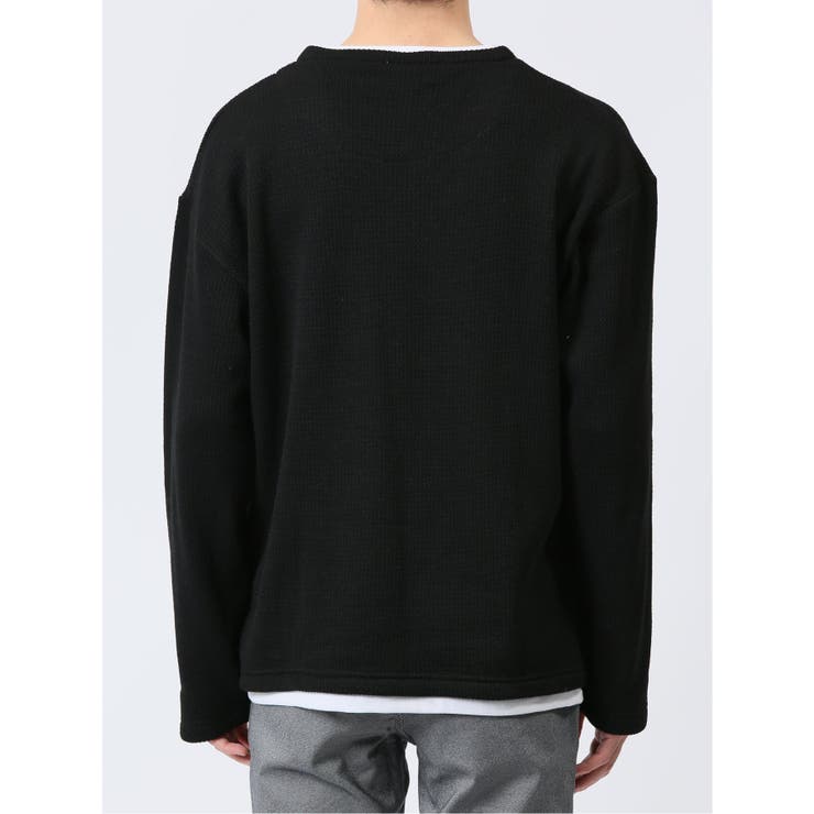 スラブ裏起毛 Vネック長袖Tシャツ | TAKA-Q MEN | 詳細画像20 