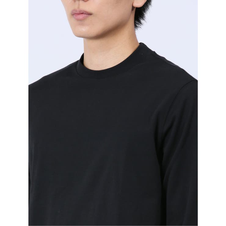 【DRESS T-SHIRT】超長綿 クルーネック長袖Tシャツ | TAKA-Q MEN | 詳細画像17 