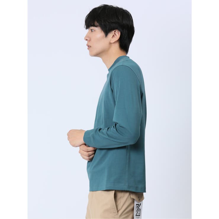 【DRESS T-SHIRT】超長綿 クルーネック長袖Tシャツ | TAKA-Q MEN | 詳細画像20 