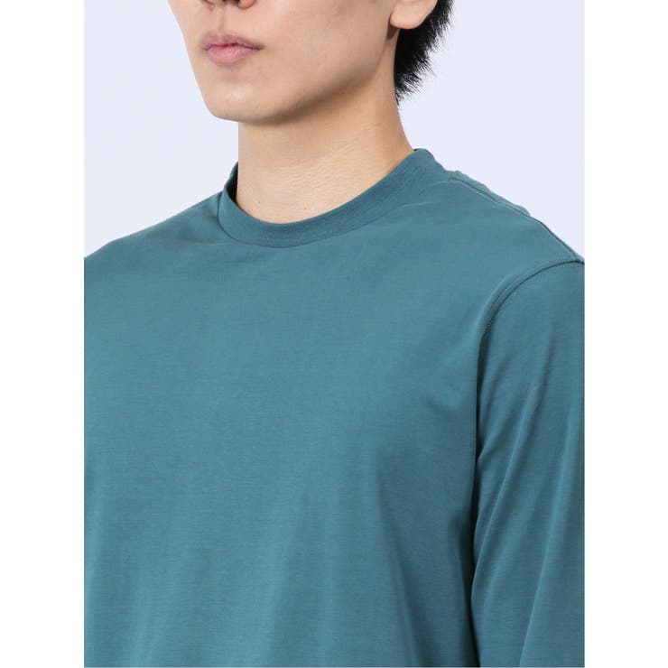 【DRESS T-SHIRT】超長綿 クルーネック長袖Tシャツ | TAKA-Q MEN | 詳細画像26 