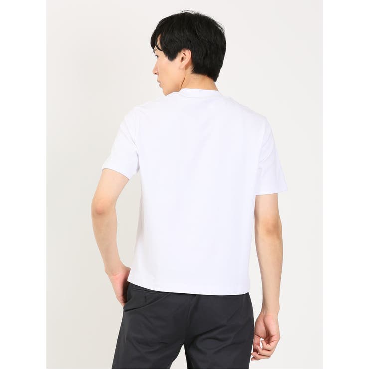 【DRESS T-SHIRT】超長綿 クルーネック半袖Tシャツ | TAKA-Q MEN | 詳細画像3 