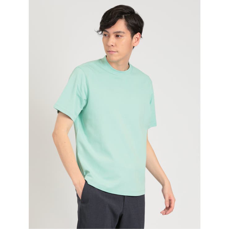DRESS T-SHIRT】超長綿 クルーネック半袖Tシャツ[品番