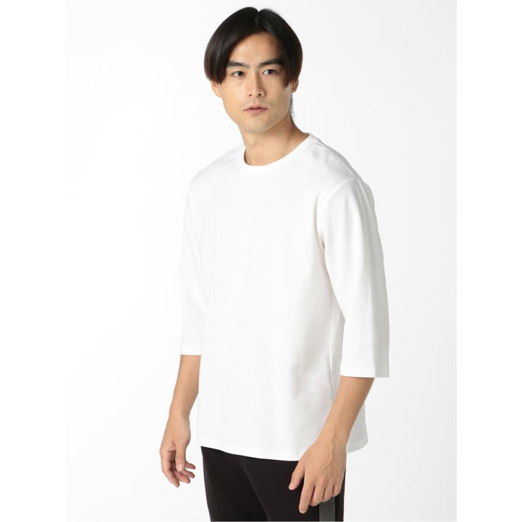 ダンボール天竺 クルーネック7分袖ゆるｔシャツ 品番 Tkqj001 Taka Q Men タカキュー のメンズ ファッション通販 Shoplist ショップリスト