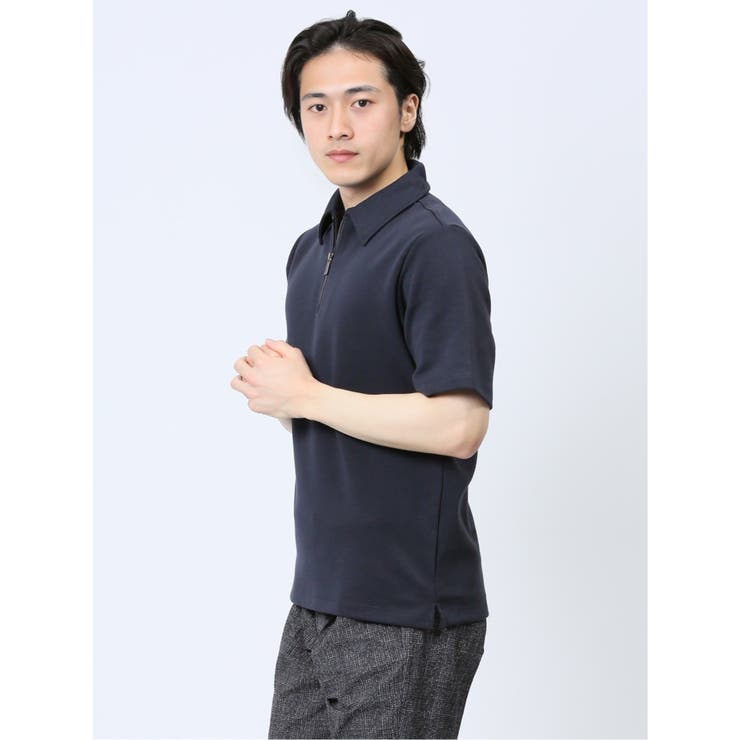 新品未使用　TFW49 半袖　ポロシャツ　ブラック　M BACK MESH SKIPPER POLO | TFW49（ティーエフダブリュー